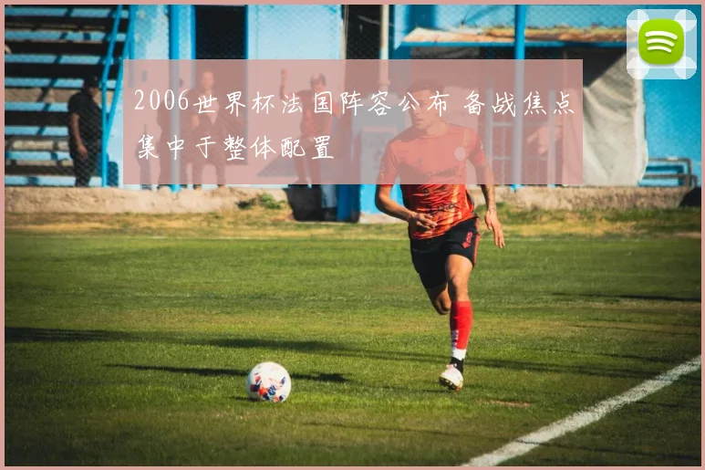 2006世界杯法国阵容公布 备战焦点集中于整体配置