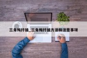 三角梅扦插_三角梅扦插方法和注意事项