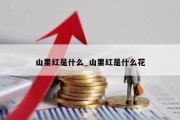 山里红是什么_山里红是什么花