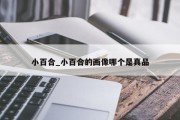 小百合_小百合的画像哪个是真品