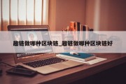 趣链做哪种区块链_趣链做哪种区块链好